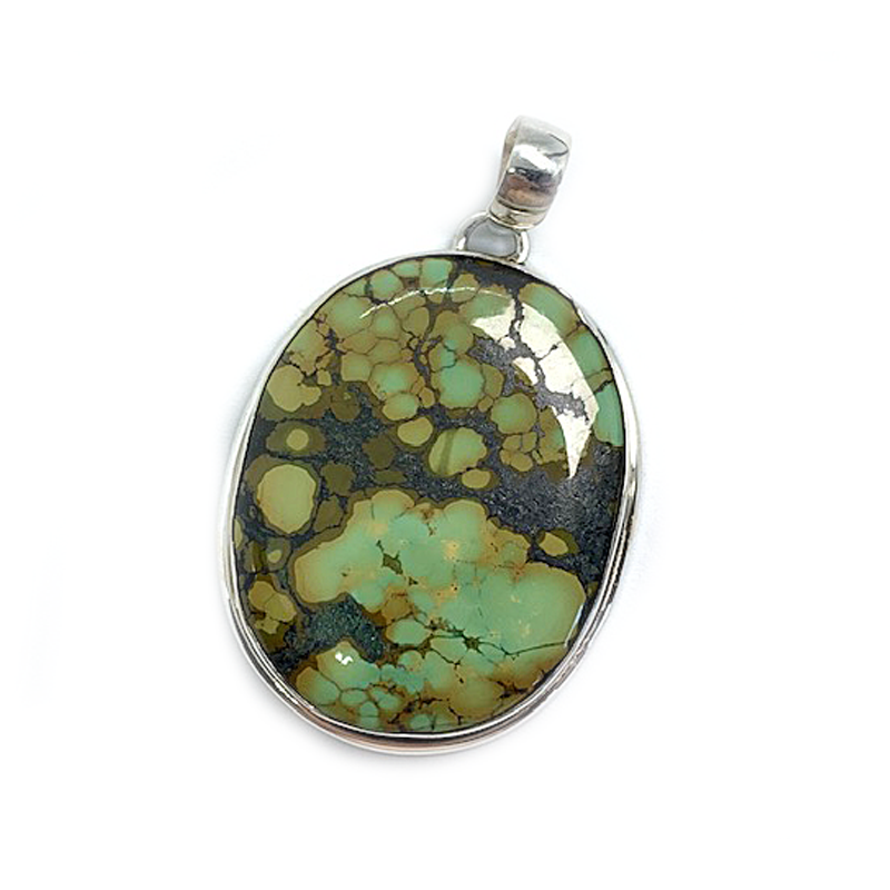 Green turquoise sale pendant