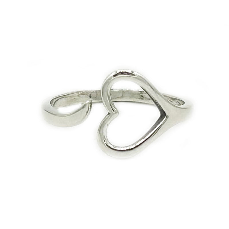 sterling silver heart ring