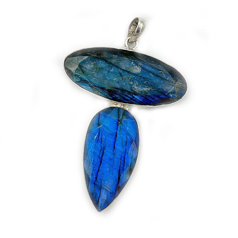 big statement labradorite sterling silver gemstone pendant