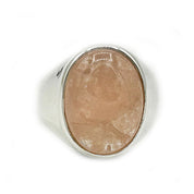 Morganite Boho Style Gemstone Ring